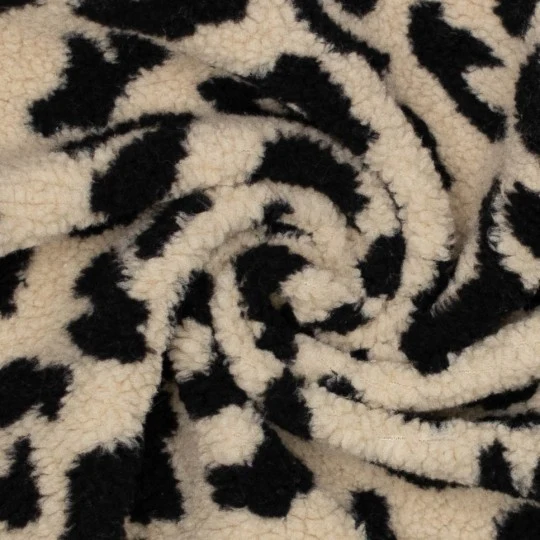 Teddystoff Leo – Leopardenmuster