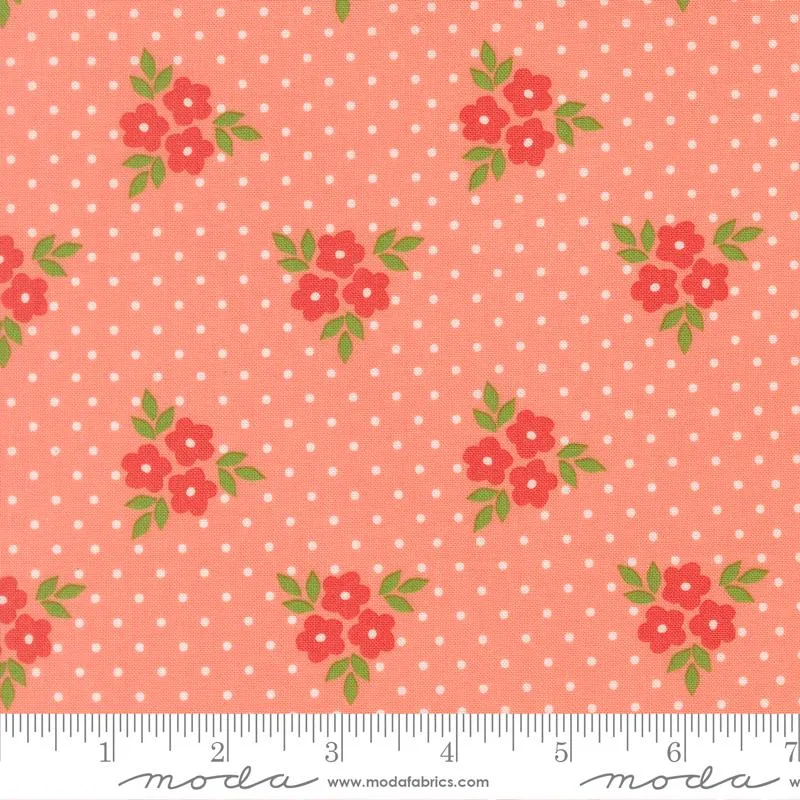 Moda, Sherri & Chelsi, Bouquet Florals Carnation Pink