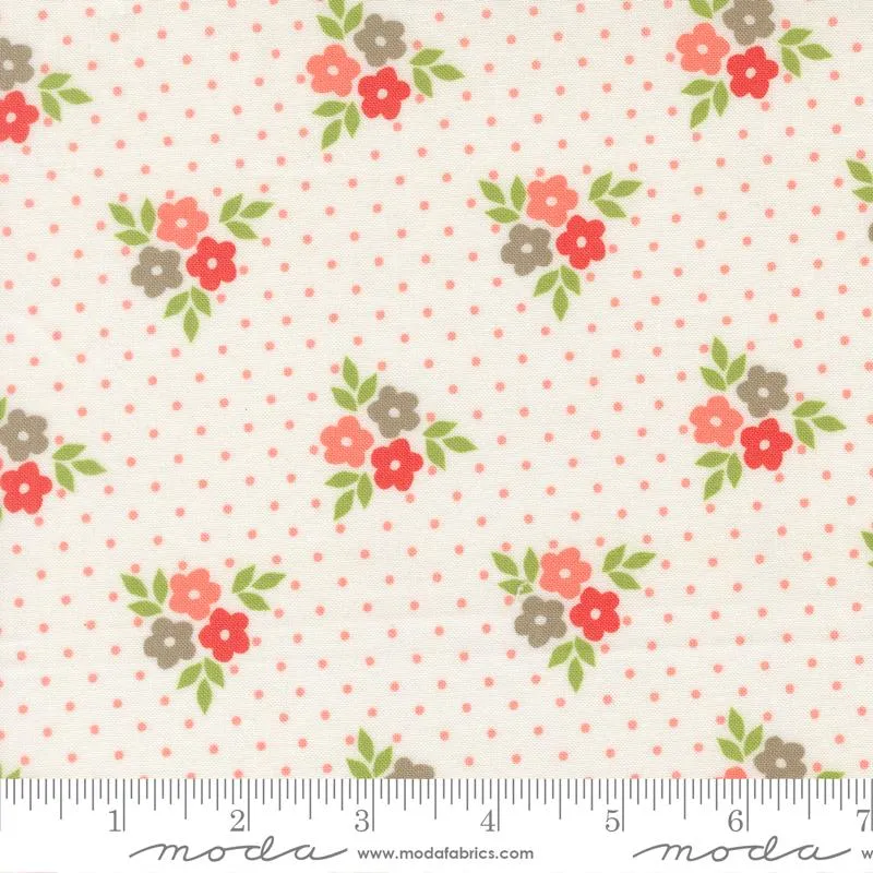 Moda, Sherri & Chelsi, Bouquet Florals Cloud White
