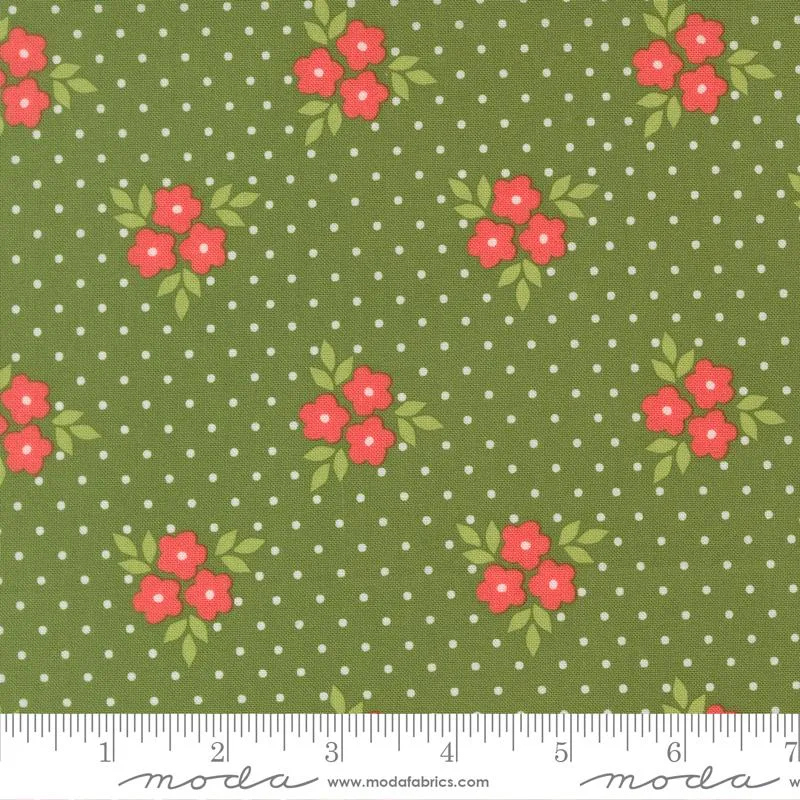 Moda, Sherri & Chelsi, Bouquet Florals Evergreen
