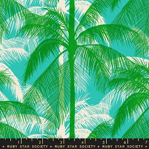 Moda, Ruby Star Society, Poolside Too, Poolside Palms, Tropic Green