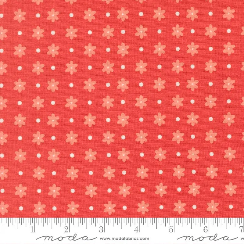 Moda, Sherri & Chelsi, Daisy Dot Geranium Pink