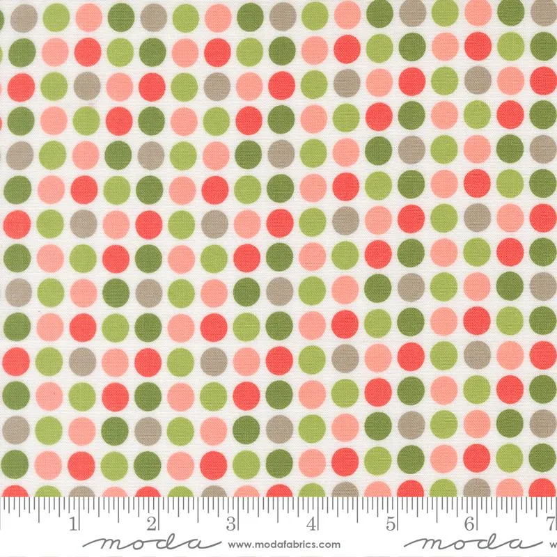 Moda, Sherri & Chelsi, Dots, Cloud White