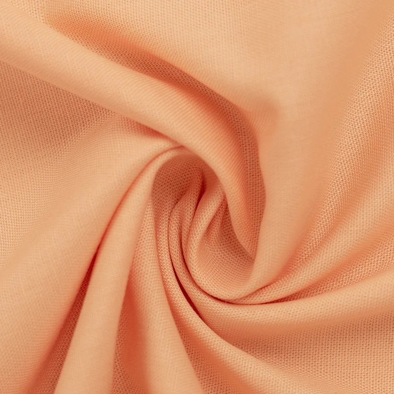 Baumwolle Uni Heide Swafing apricot