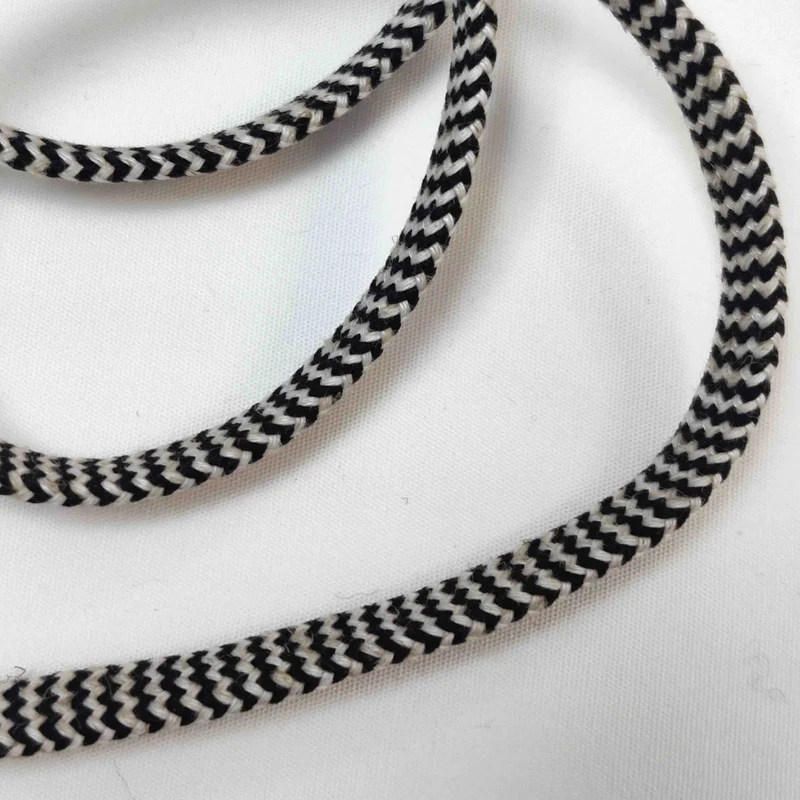 Bio Flachkordel Leinen/Baumwolle 7 mm