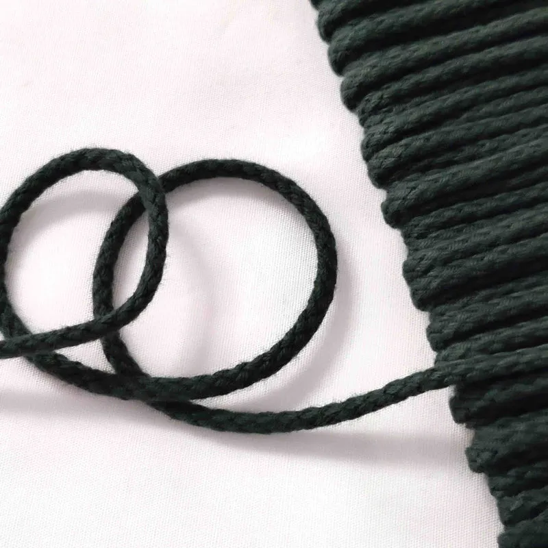 Flechtkordel Uni 2 mm