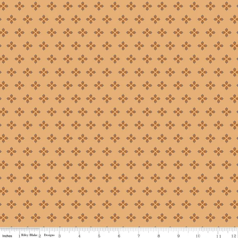 Riley Blake, Beverly McCullough, Cozy Autumn, Tiny Acorns Daisy