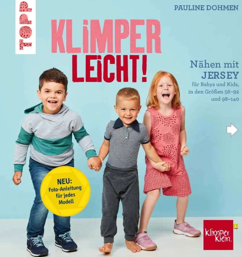 Buch TOPP Verlag KLIMPERLEICHT! Nähen mit Jersey