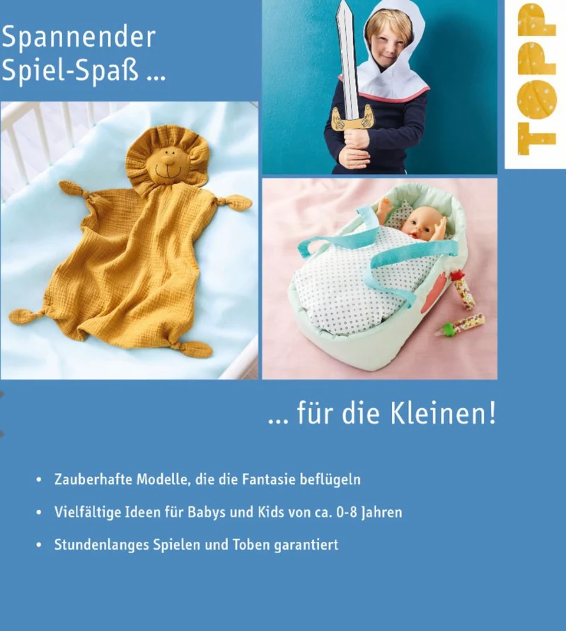 TOPP Baby- und Kinderspielzeug nähen