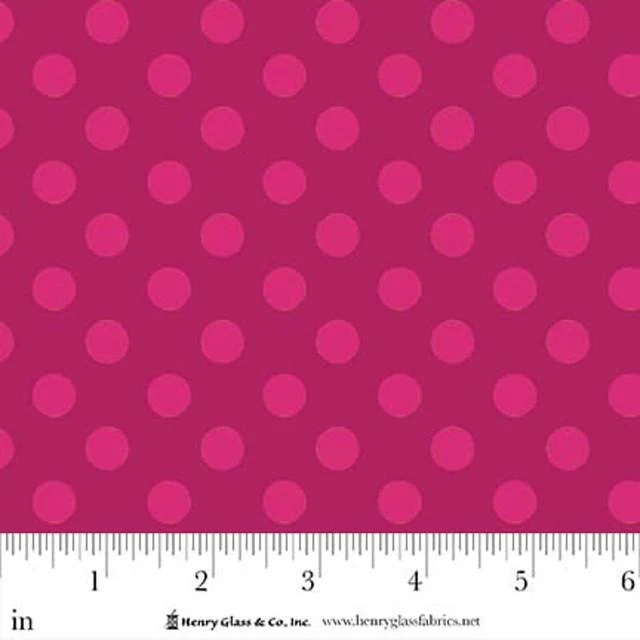 Henry Glass, Leanne Anderson, Silly Gilly Returns, Dots, Magenta Pink