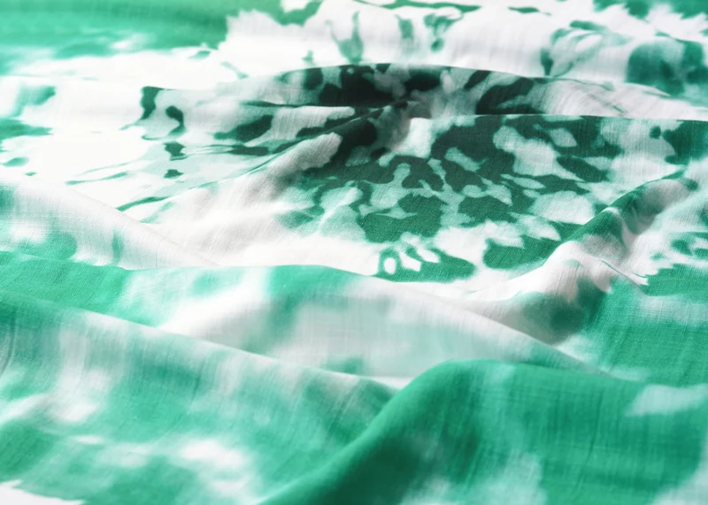 Double Slub Musselin „Tie Dye by lycklig design“ Batik Swafing
