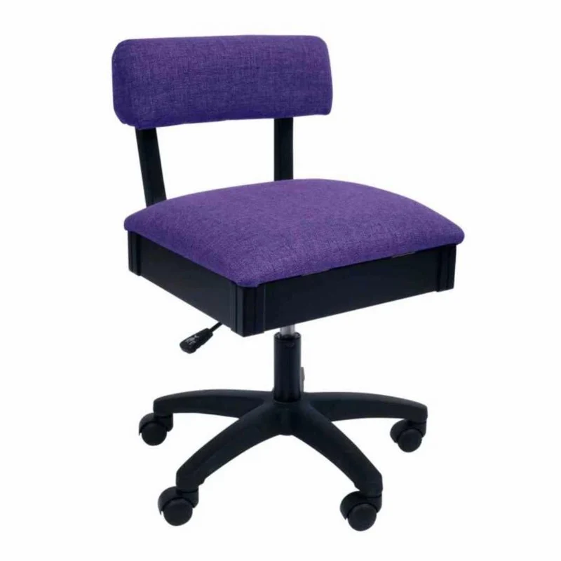 Arrow Hydraulic Chair, Royal Purple - Please call us to order 813.588.3478