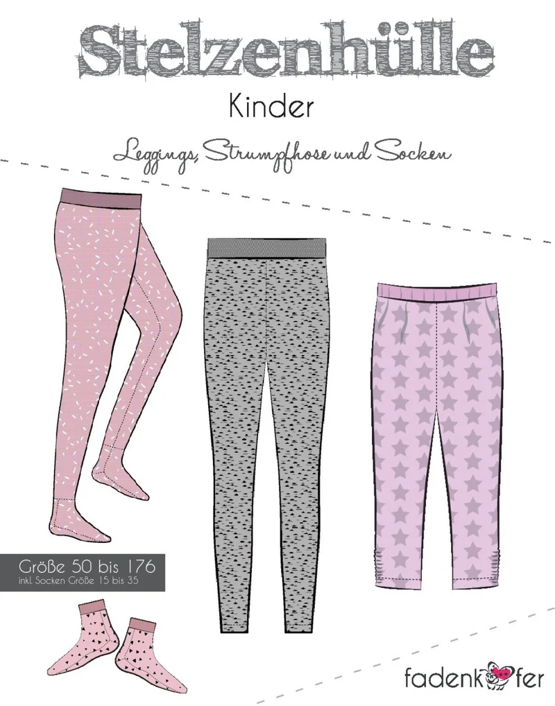 Fadenkäfer Schnittmuster "Stelzenhülle" Kinder