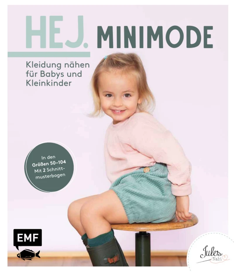Buch von EMF Verlag "HEJ. MINIMODE" für Babys und Kleinkinder