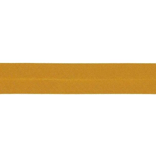 Schrägband Bio-Baumwolle Uni 20 mm
