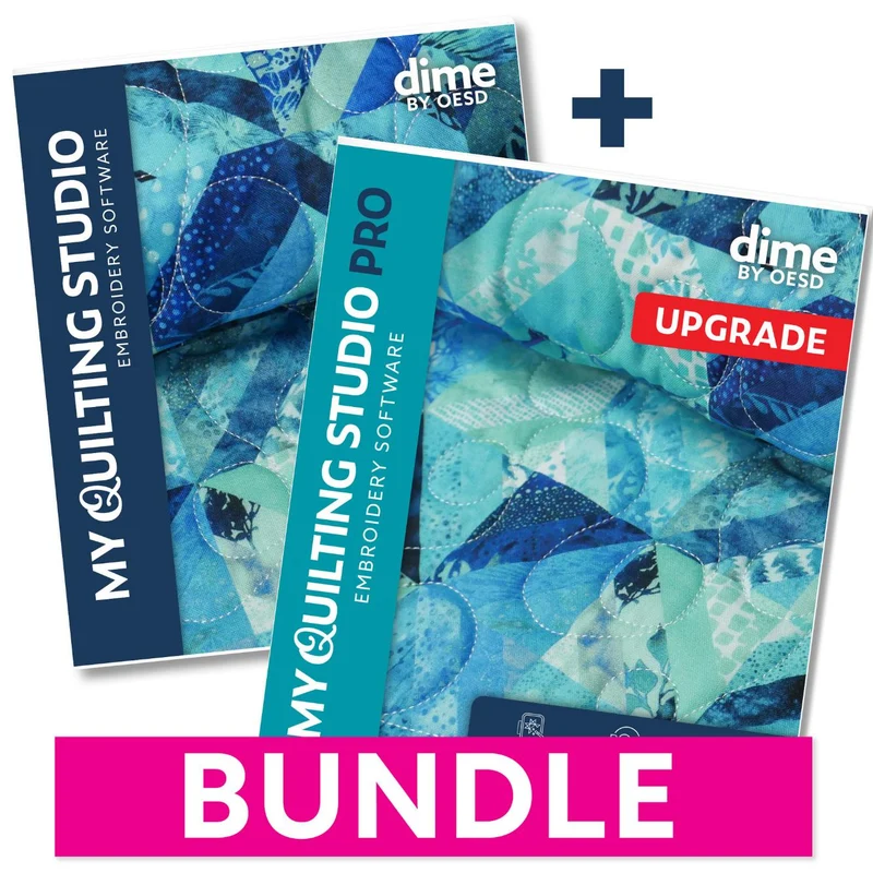 OESD, My Quilting Studio Pro Embroidery Software Bundle