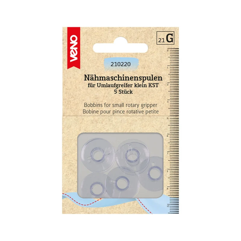 Nähmaschinenspulen für Umlaufgreifer