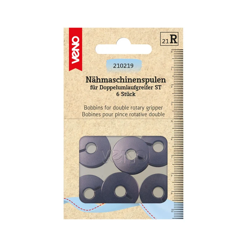 Nähmaschinenspulen für Doppelumlaufgreifer