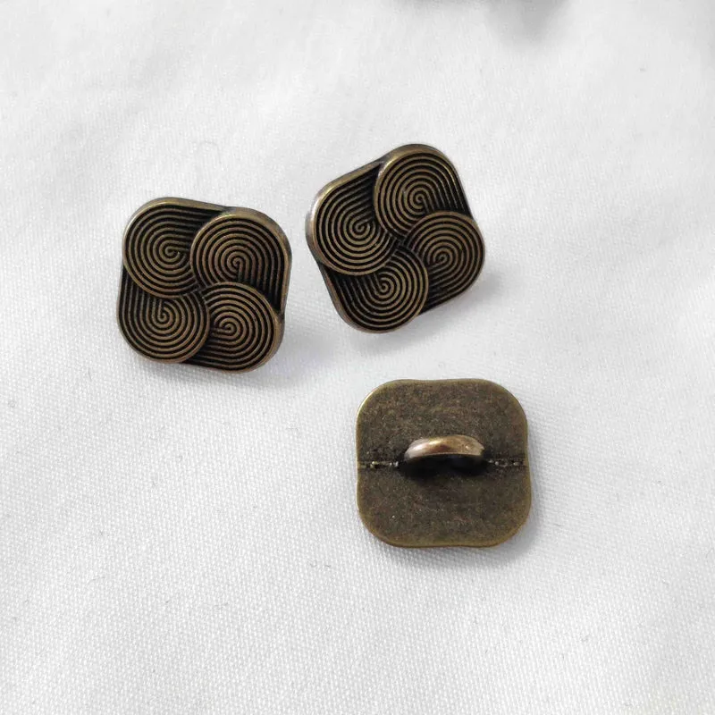 Metall- Knopf Öse 15 mm