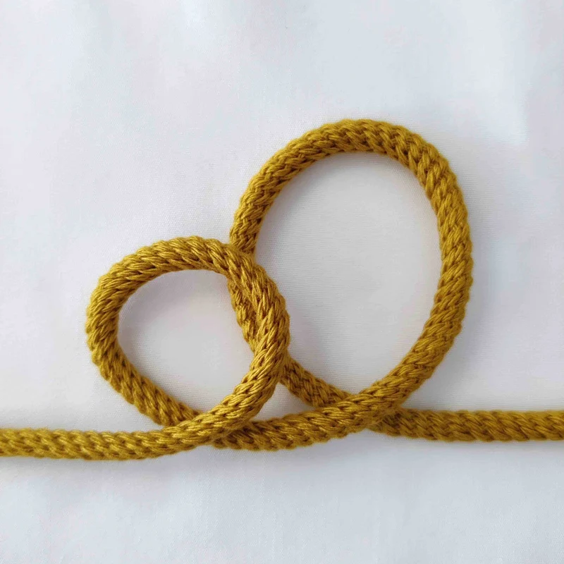 Parkakordel Gedreht Uni 4 mm
