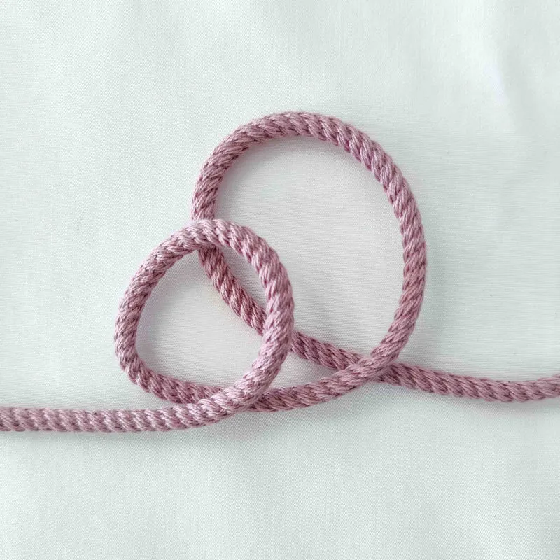Parkakordel Gedreht Uni 4 mm