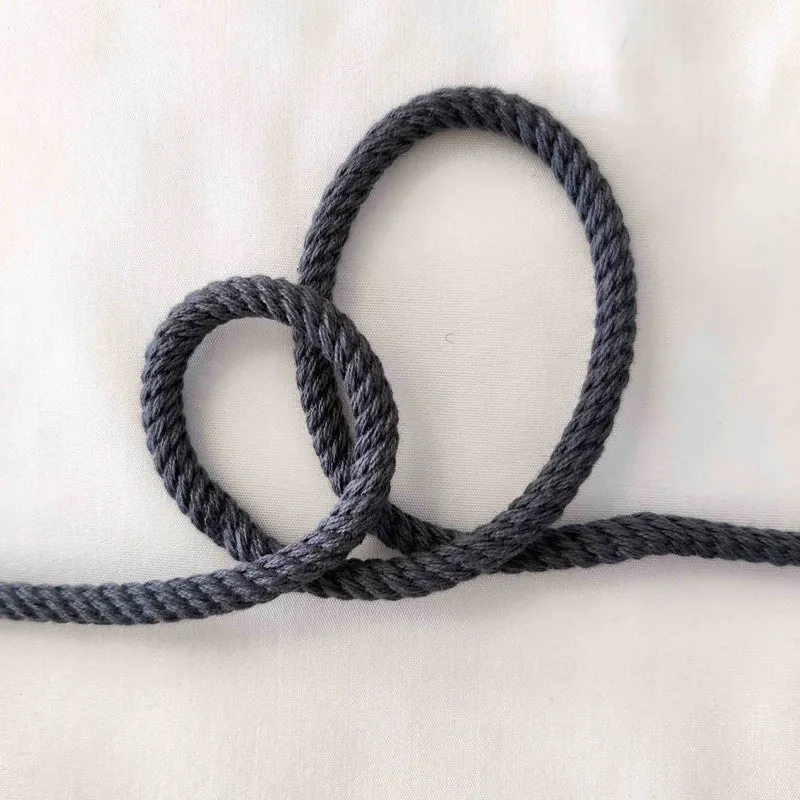 Parkakordel Gedreht Uni 4 mm