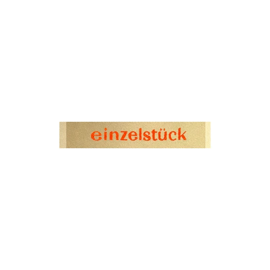 Etikett "einzelstück"