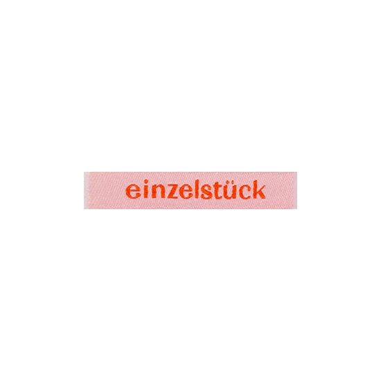 Etikett "einzelstück"