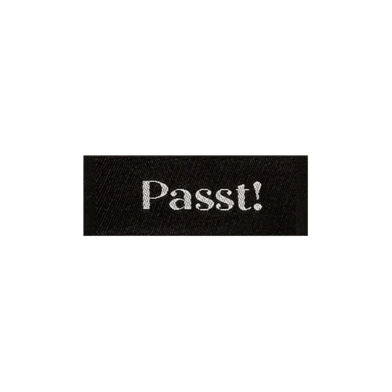 Etikett "Passt!"