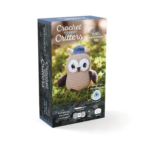 Crochet Forest Critters- Owl Kit