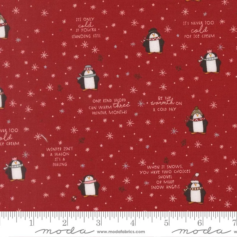 Moda, Sweetwater, Chilly, Mr Penguin, Red