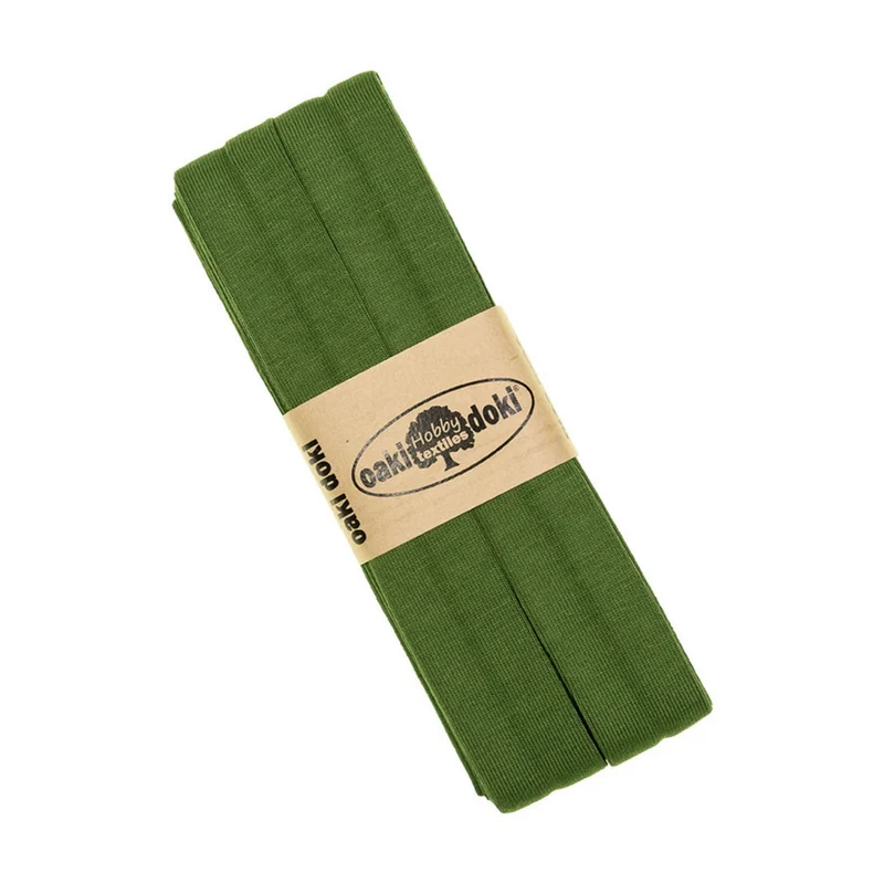 Oaki Doki Jersey Schrägband – Uni 20 mm x 3 m