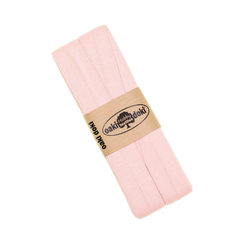 Oaki Doki Jersey Schrägband – Uni 20 mm x 3 m