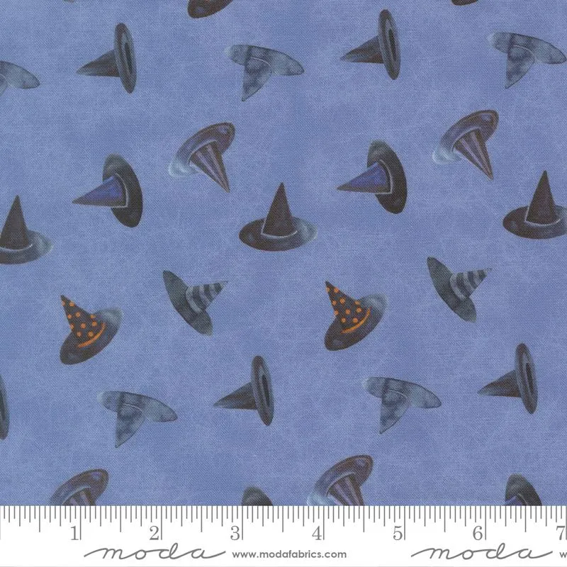 Moda, Robin Pickens, Coven, Witch Hats, Dusk Blue