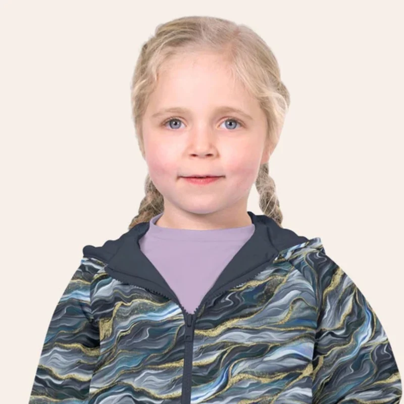 Softshell Wellen Marmor