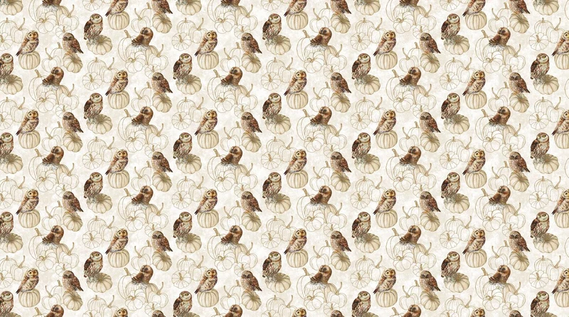 Northcott, Night Owl, Small Owls, Cream