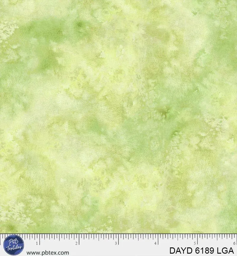 P&B Textiles, Sillier Than Sally, Daydream Blender Lime Green