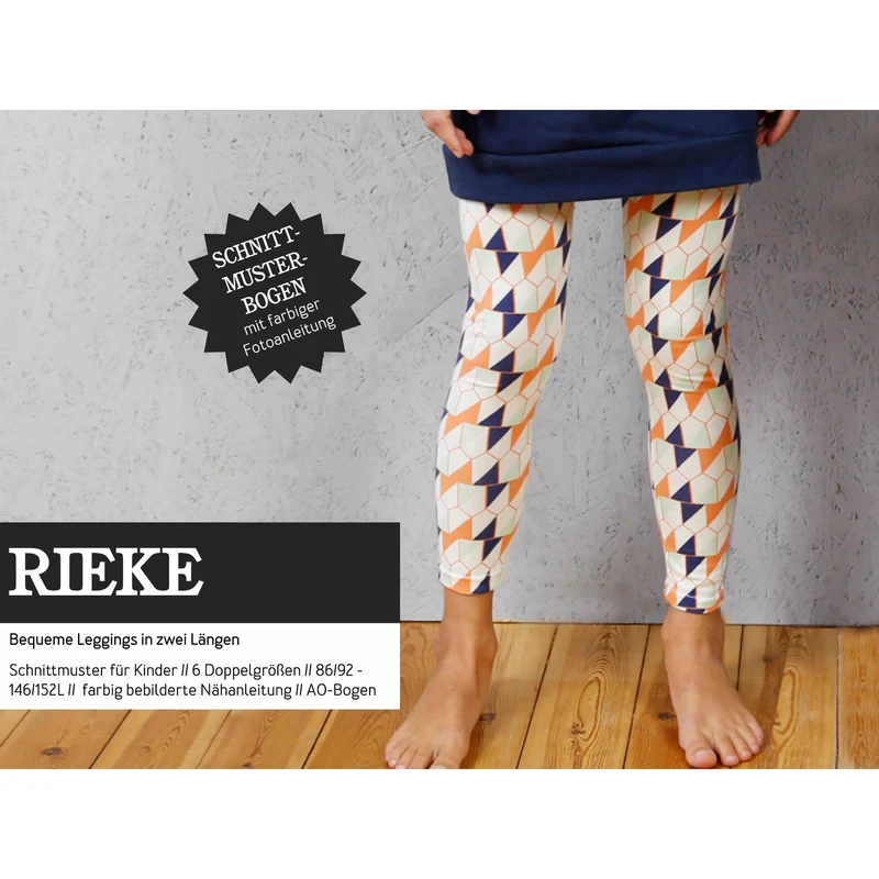RIEKE Leggings | Papierschnitt