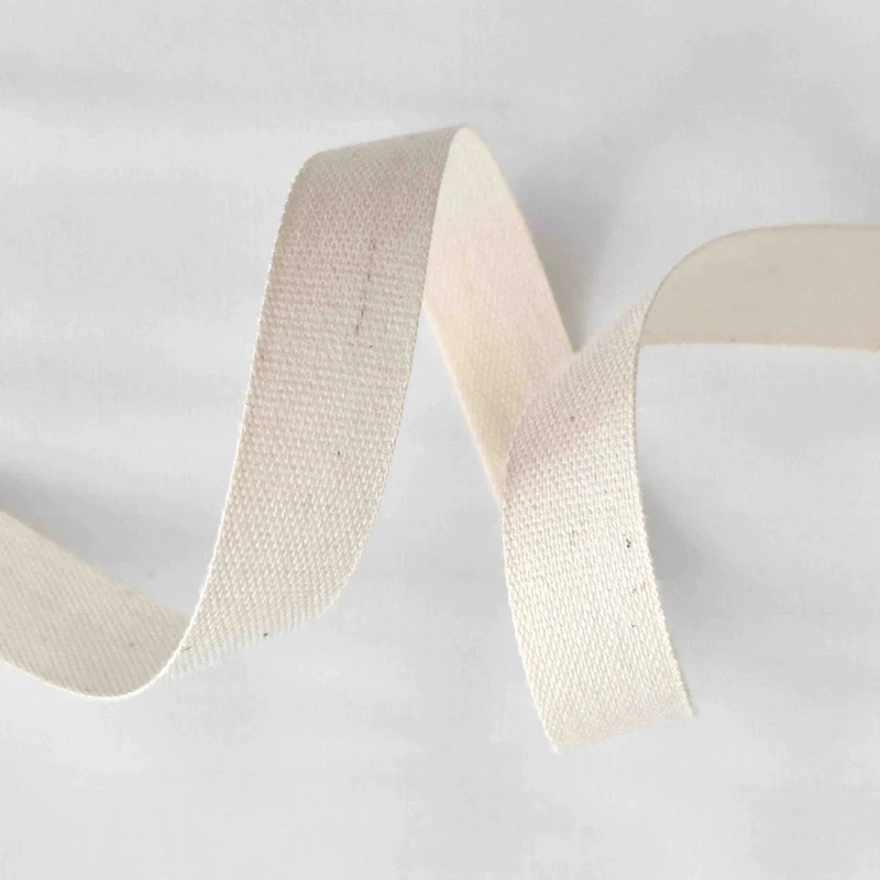 Baumwollband Uni 15 mm