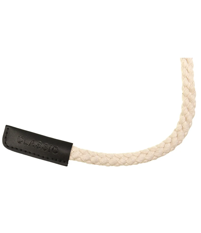 Kordelenden Lederimitat 1 Paar Classic schwarz