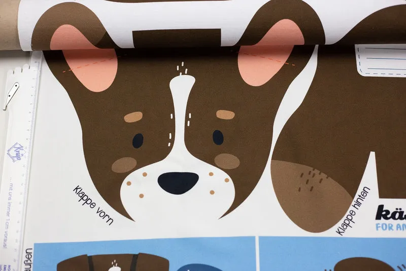 Canvas Tierbeutel Käselotti Hund