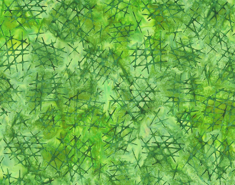 Banyan Batiks, Abstraction/Crackled Batik Quilt Kit 63" X 78"
