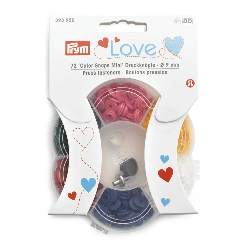 Prym Love Color Snaps Mini 9 mm