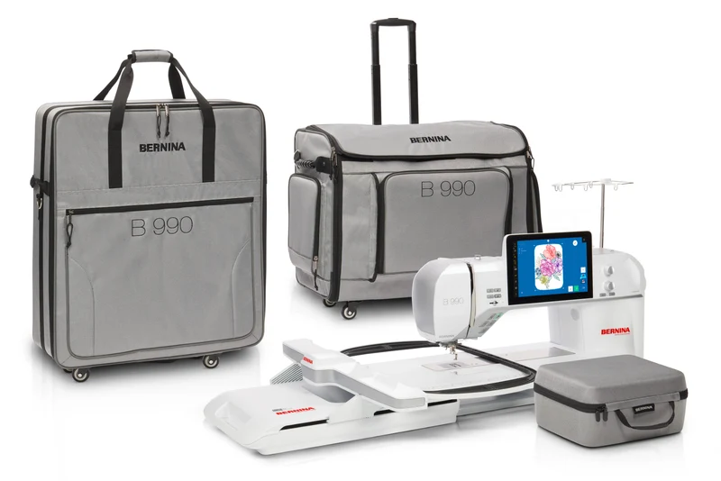 Bernina 990 With XL SDT Embroidery Module