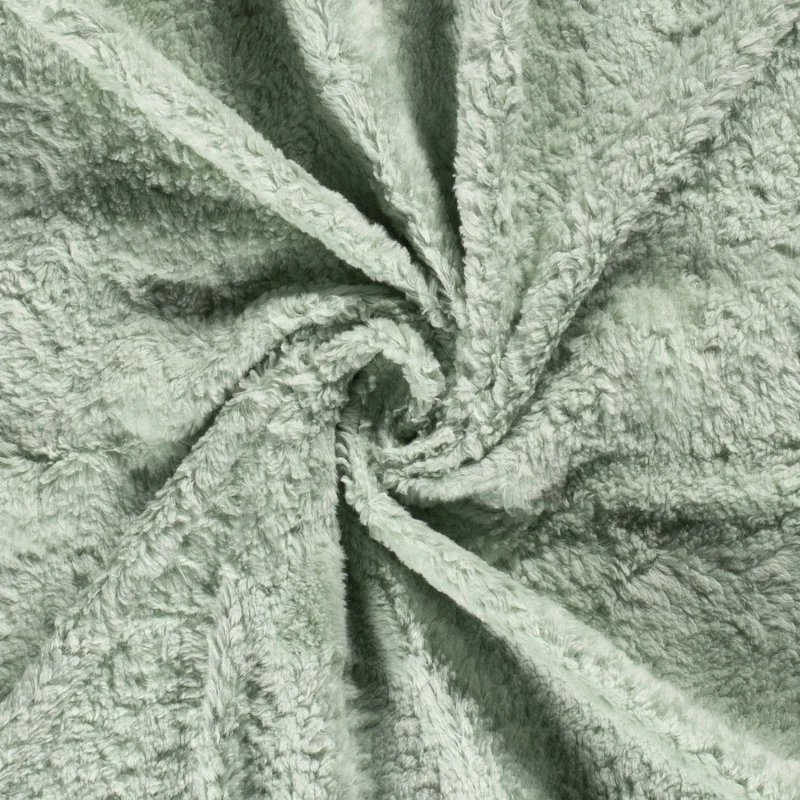 Teddyplüsch Uni mint