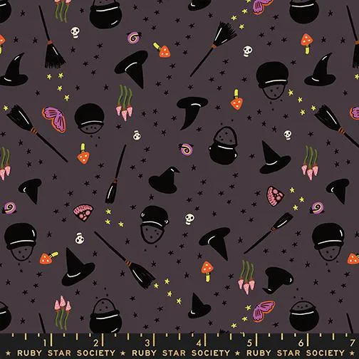 Moda, Ruby Star Society, Witchy Woman, Eggplant Purple