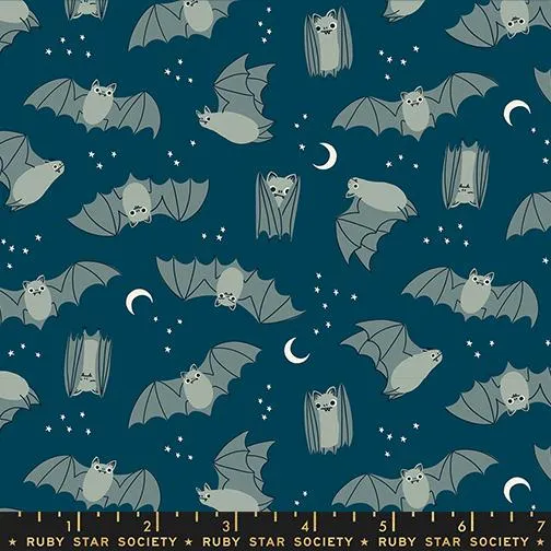 Moda, Ruby Star Society, Fat Bats, Galaxy Teal