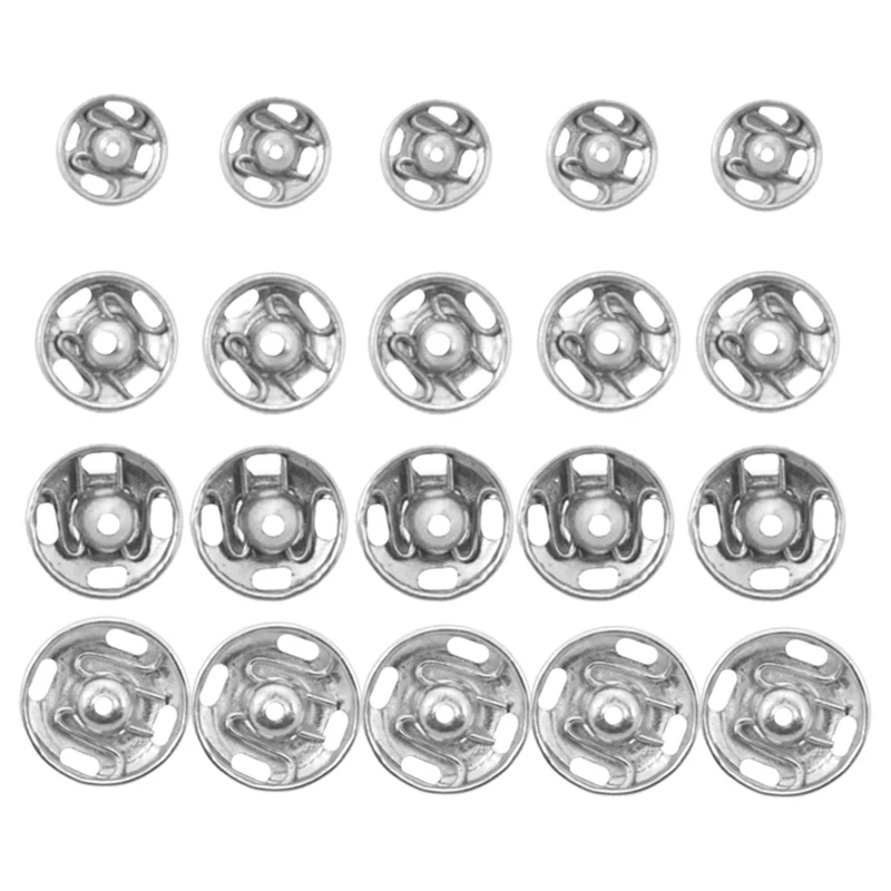 Annäh-Druckknöpfe MS 6-11 mm