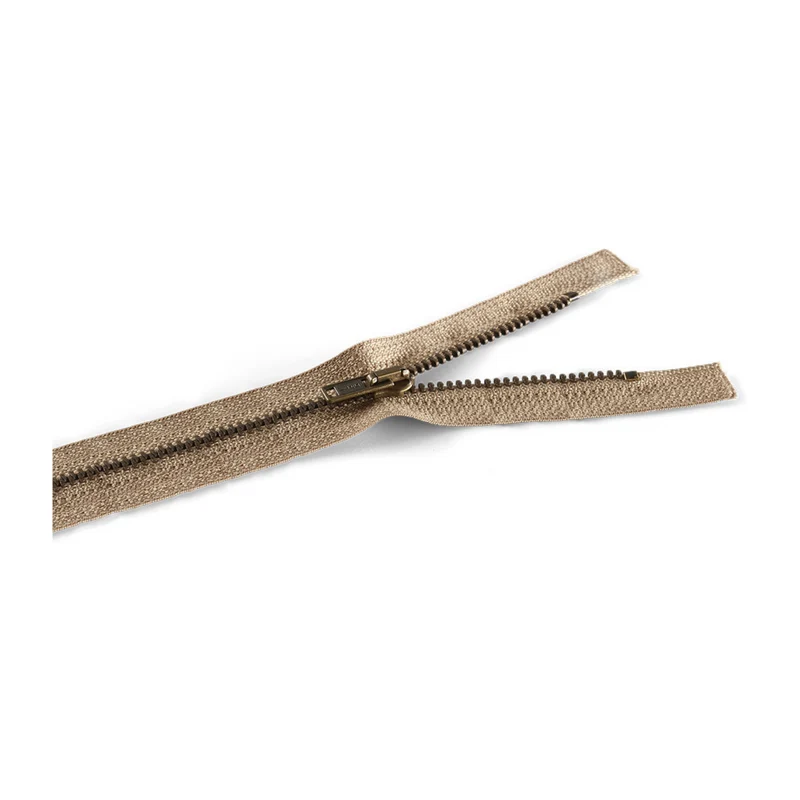 Reißverschluss M40 Werra Antik nicht teilbar 14 cm