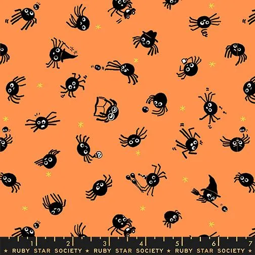 Moda, Ruby Star Society, Freaky Familiars, Spider Sense, Pumpkin Orange